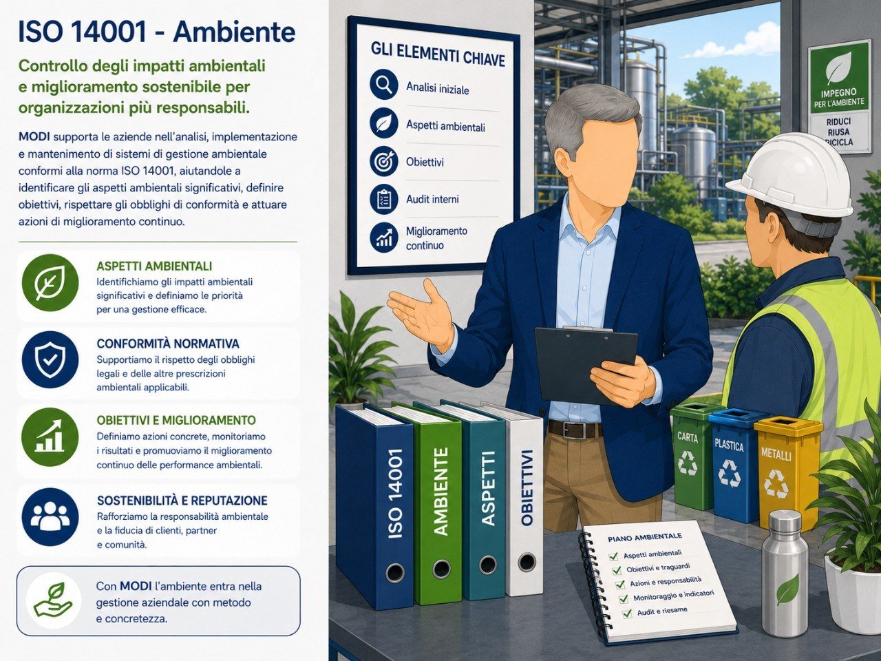 ISO 14001 sistema di gestione ambientale – MODI® Network
