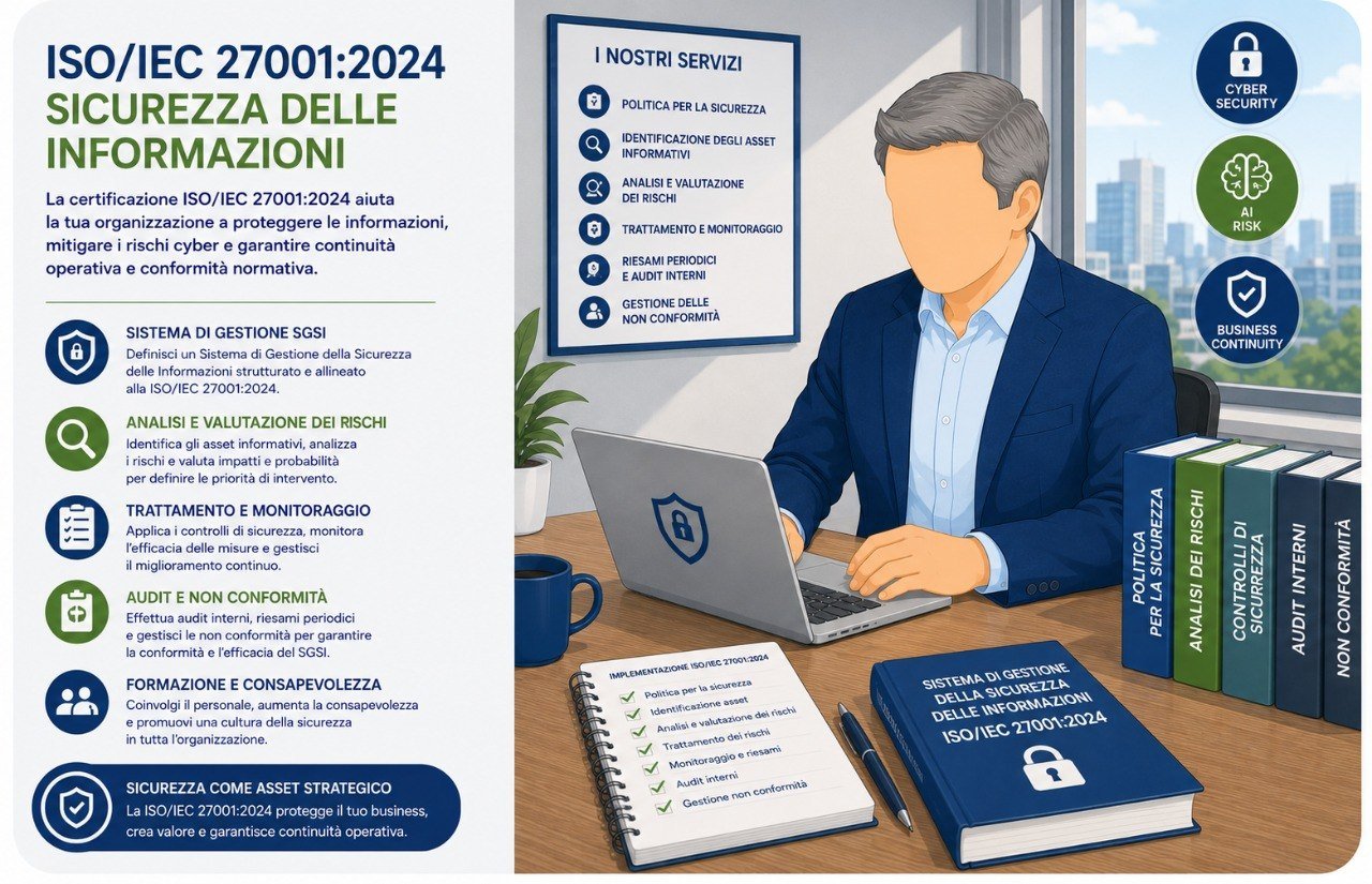 ISO IEC 27001 SGSI sistema gestione sicurezza informazioni – MODI Network