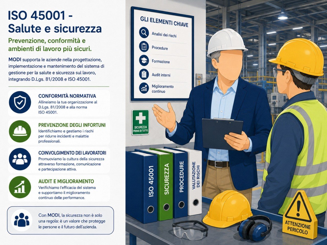 ISO 45001 sistema di gestione salute e sicurezza sul lavoro – MODI® Network