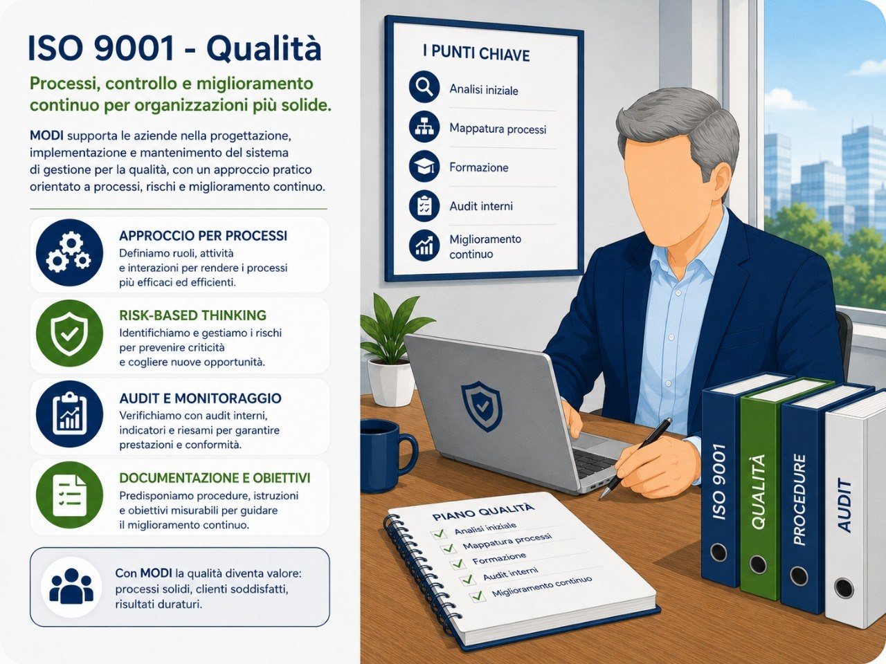 ISO 9001 qualità risk management ISO 9001:2026 – MODI® Network