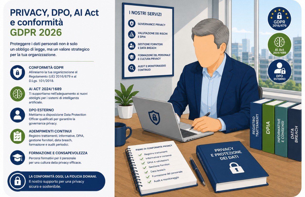 DPO esterno – assunzione incarico Data Protection Officer – MODI Network