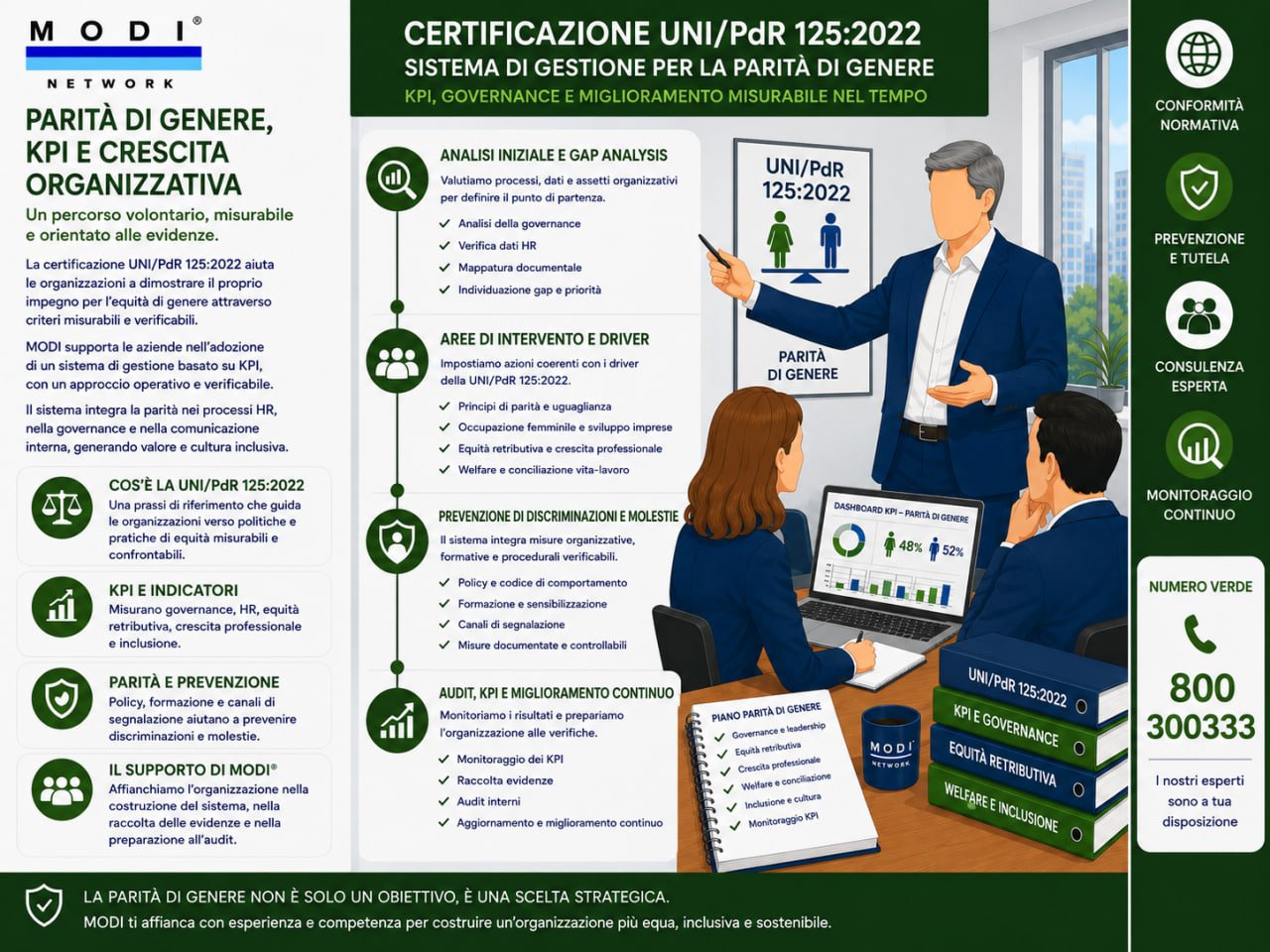 UNI PdR 125 2022 parità di genere certificazione – MODI Network