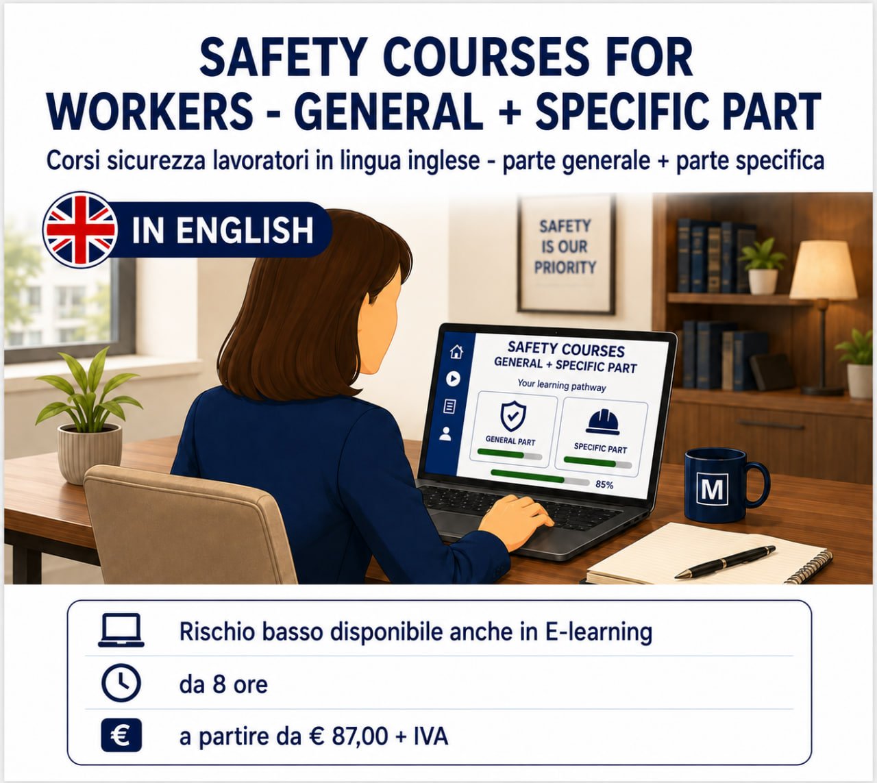 Safety Courses for Workers - General + Specific Part