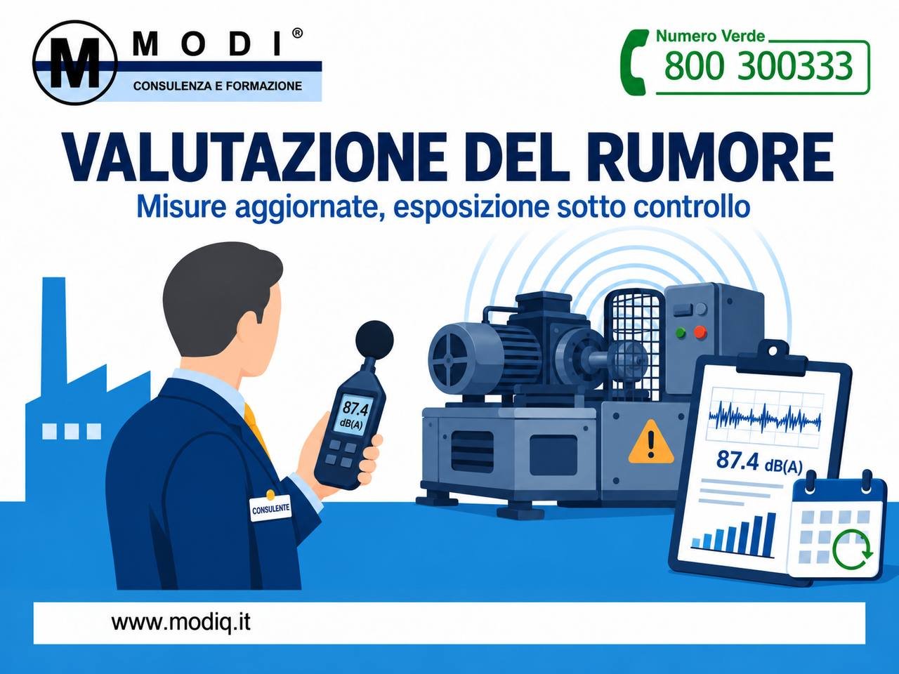 Valutazione del rischio da esposizione al rumore – MODI Network